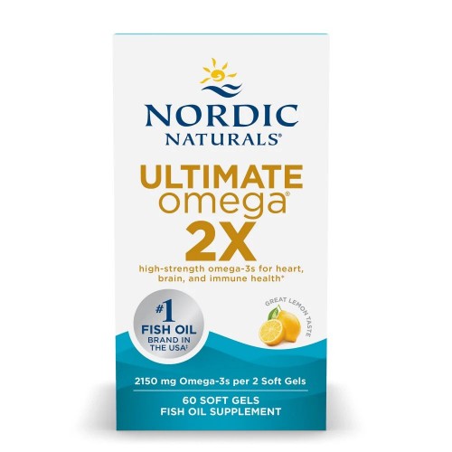 ULTIMATE OMEGA 2X 2150 mg от Nordic Naturals – 60 меки капсули